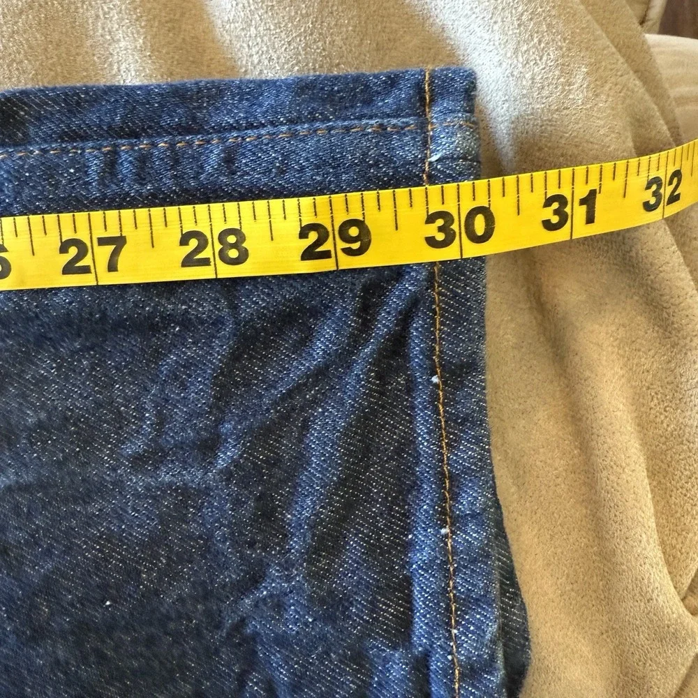 Vintage Levis 517 Jeans 42x30 Fit 40x30 Orange Tab Dark Denim Bootcut 20517-0217
